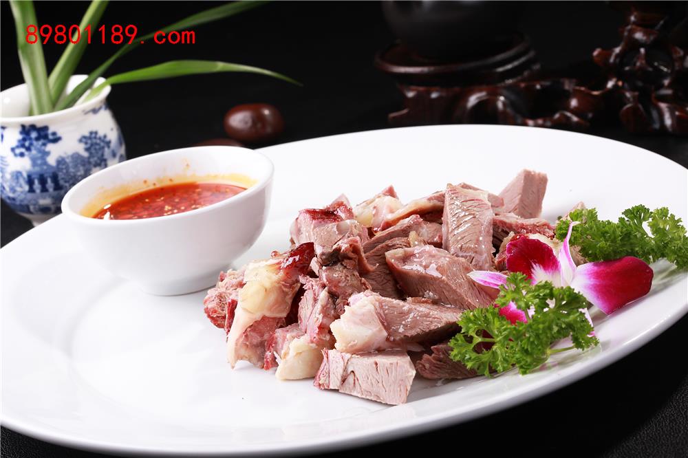 沾汁羊肉